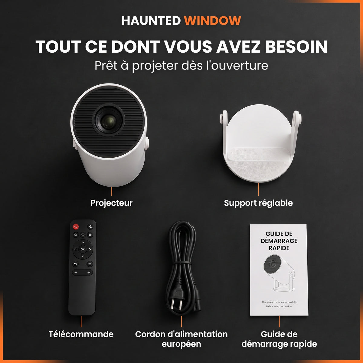 Projecteur Halloween pour Fenêtre